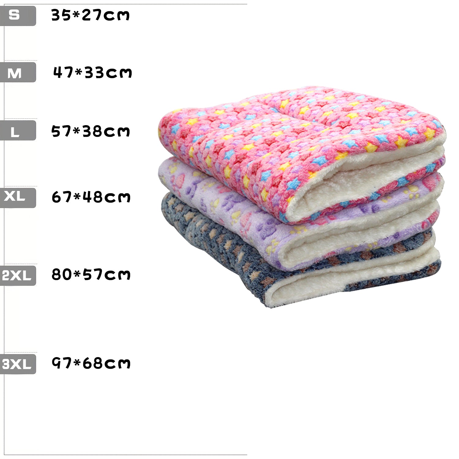 Pets Dog Bed Mat Crate Pad Soft Pet Bed Washable Crate Mat For Large Medium Small Dogs Reversible Fleece Dog Crate Kennel Mat Cat Bed Liner Super Soft Fluffy Premium Fleece Pet Blanket